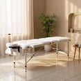 thumbnail image 2 of HOMCOM 3 Section Foldable Massage Table Professional Salon Facial Couch Bed, 2 of 10