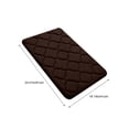 thumbnail image 3 of TIMIFIS Bathroom Rugs Foam Bath Mat Rug Soft Non Slip and Absorbent Bathroom Rug Machine Wash Dry Comfortable Thick Bath Rug Carpet for Bathroom Floor Tub and Shower Bath Mat, 3 of 7