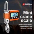 thumbnail image 4 of Balance Numérique 0.05-500kg Balance Électronique Suspendue Affichage Numérique LCD Balance Portable Robuste avec Rétroéclairage, avec Conversion Kg Lb N, 4 of 8