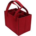 thumbnail image 1 of Bgsha Wine Carrier Bag with Robust Design and Removable Dividers Great Utility, 1 of 8