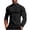 Black, variant on Jalioing Men's Long Sleeve Mock Neck Shirts Fall Casual Basic Slim Tops Vintage Fashion Solid Color T Shirt