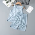 thumbnail image 2 of MIASHUI Boys Tank Shorts Set Two Piece Summer Sleeveless Outfits Pajamas,Light Blue,3-4 Years, 2 of 4
