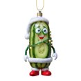 thumbnail image 1 of Amzcrzy Acrylic Cucumber Pendant Multi Functional Acrylic Decorative Christmas Tree Pendant Cute Mini Cucumber Christmas Pendant Holiday Decorations Hanging Decor Garden Decorations, 1 of 5