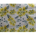 thumbnail image 4 of oneOone Georgette Viscose Yellow Fabric Florals Fabric For Sewing Printed Craft Fabric By The Yard 42 Inch Wide-1YQ, 4 of 4