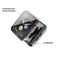 thumbnail image 2 of Lot de 2 Étuis avec Protecteur d'Écran en Verre Trempé Intégré Compatible avec Apple Watch Series 44mm 40mm 45 mm 41mm, Étui Pare-Chocs en PC Mat, Étui de Protection Intégrale pour iwatch Series 6 5 4 7 SE 3 2 1, 2 of 6