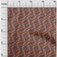 thumbnail image 1 of oneOone Viscose Jersey Fabric Leaves & Floral Block Decor Fabric Printed BTY 60 Inch Wide, 1 of 4