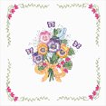 thumbnail image 1 of Tobin Stamped White Quilt Blocks 18"X18" 6/Pkg-Pansies - T288092, 1 of 2