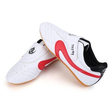 Cergrey Chaussures de Sport Unisexes Taekwondo Boxe Kung-Fu Tai-Chi pour Enfants Adultes Chaudes, Chaussures de Kung-Fu, Chaussures de Taekwondo