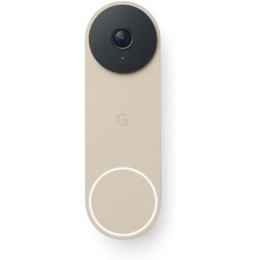 Google Nest Wi-Fi Video Doorbell (Wired - 3rd Gen) 2K Video with Gemini - Brand New