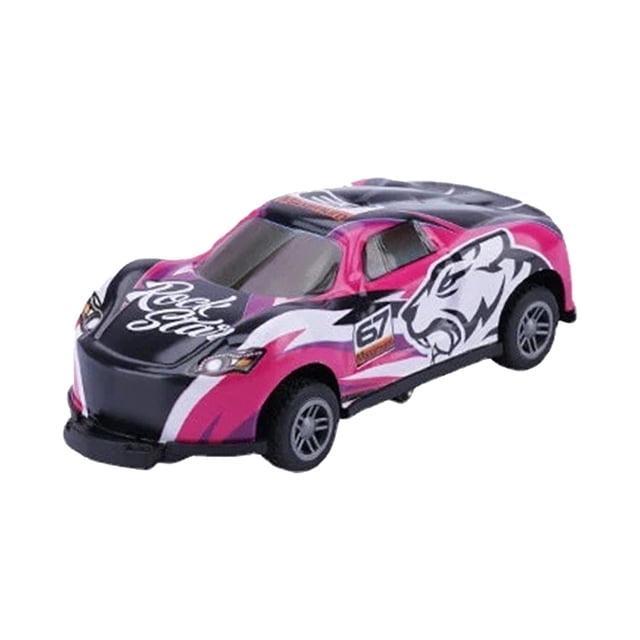 EGNMCR Alloy Car Crash Ejector Car Metal Tin Bouncing Small Car Racing Mini Model Plastic racing car model Birthday Gifts for Kids