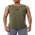 thumbnail image 1 of Mens Gym Workout Running Tank Top Summer Athletic Quick Dry Muscle Bodybuilding Tank Tops, 1 of 6