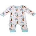 thumbnail image 3 of Nouveau-né Bébé Filles Garçons Ensemble Justaucorps Fox, 3 of 6