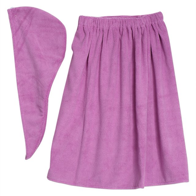 Serviette de Bain Enveloppante, Serviette de Spa Douce pour Femmes Peignoir Polyvalent
