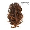 thumbnail image 2 of Chignon Décoiffé Postiches Synthétiques Pince à Griffes Ondulée Naturelle Extensions de Cheveux Queue de Cheval Courte, 2 of 7