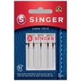 thumbnail image 1 of SINGER® Leather Sewing Machine Needles, Size 100/16, 5 Count – Wedge-Point Needles, 1 of 8