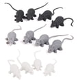 thumbnail image 3 of 12x Rats Halloween Rodents Model Toy Mouse, 3 of 8