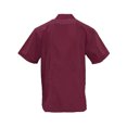 thumbnail image 2 of Gravity Threads Mens Guayabera Summer Shirt - Burgundy - 2X-Large, 2 of 2