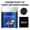 black, variant on Tyidzon Weather Proof Rust Converter Paint For Metal Water-based Reduce-rust Paint Metal Paint Rust-free Rust-conversion Paint Color Steel Tile Renovations 500g