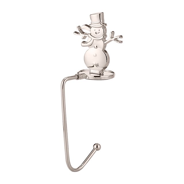 Agiferg Metal Christmas Stocking Holder Hooks Fireplace Hanger With Non-Skid Design