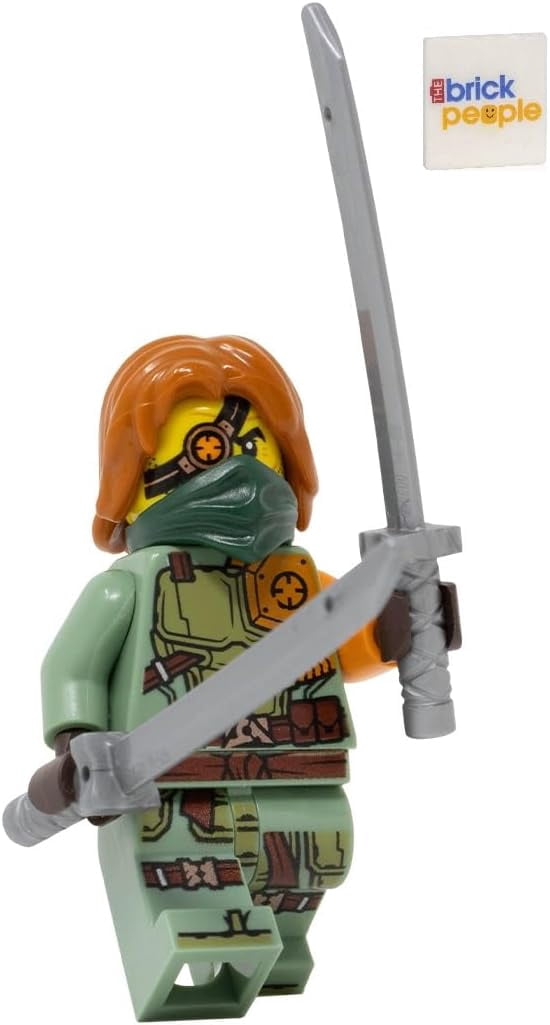 RMC*くっぴーさま LEGO Ninjago: Ronin Minfigure with Dual Swords and Bandana