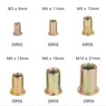 thumbnail image 3 of Agiferg 200 Pc Threaded Insert Inoxidable Nutsert Nut Kit M3 M4 M5 M6 M8 M10, 3 of 5