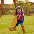 thumbnail image 3 of Swing-N-Slide Wind Rider Glider Swing, No Swing Hangers Yellow/Blue, 72" H x 14" W x 25" L, 3 of 3