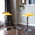 thumbnail image 2 of Bronte Living Tabouret de Bar en Similicuir avec Hauteur Réglable, Design Pivotant à 360°, Dossier Bas, Protection du Sol et Base Piédestal avec Repose-Pieds Confortable pour Cuisine, Bar - Série Miranda - Ensemble de 2, 2 of 9