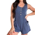 thumbnail image 2 of Timegard Shorts for Women 2pc Plus Size Elastic Waist Loose Soft Pajamas Shorts Homewear Solid Color, 2 of 6