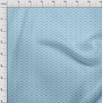 thumbnail image 4 of oneOone Tissu en Velours Bleu Clair Rétro Outils Matériel de Robe Tissu Imprimé Tissu au Mètre 58 Pouces de Large, 4 of 5
