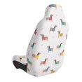 thumbnail image 2 of Lsque Dachshund Dog Puppy Pattern Car Seat Covers for Front Seats , Waterproof Seat Covers for Cars, Sporty Front Seat Covers,Car Seat Cover Protector Front Seats, 2 of 5