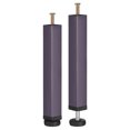 thumbnail image 1 of Unique Bargains 2 Pack Adjustable Height Bed Frame Support Legs(220mm-255mm/8.7'-10'), Gray, 1 of 5