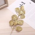 thumbnail image 4 of Christmas Glitter Tree Branch Simulation Solid Leaves DIY Christmas Tree Wreath Hanging Decor Pendant Scrapbook for Home Wedding, 4 of 9
