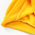 thumbnail image 4 of Moxiu Chandails à Col Rond pour Femmes Automne Manches Longues en Molleton Chandail de Base Uni Chandail à Enfiler Hauts Chandail Jumper Chandail Jaune, TTG, 4 of 6