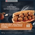 thumbnail image 1 of Our Finest Frozen Sirloin Beef Meatballs Appetizers, 60 Pieces, 907g, 1 of 3
