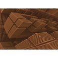 thumbnail image 1 of Ahgly Tapis Rectangulaire Lavable en Machine Intérieur Transitionnel Acajou Brun, 2 Pieds x 4 Pieds, 1 of 7