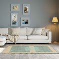 thumbnail image 5 of Casavani Handmade Cotton Area Rug Green Living Room Carpets Outdoor Patio Rug 4x8 feet, 5 of 5