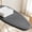 Black, variant on TTJ 47x15 Inch Ironing Board Cover with Pad Standard Replacement Thickened Cushion Heat Resistant Smooth Fabric Home Laundry Use
