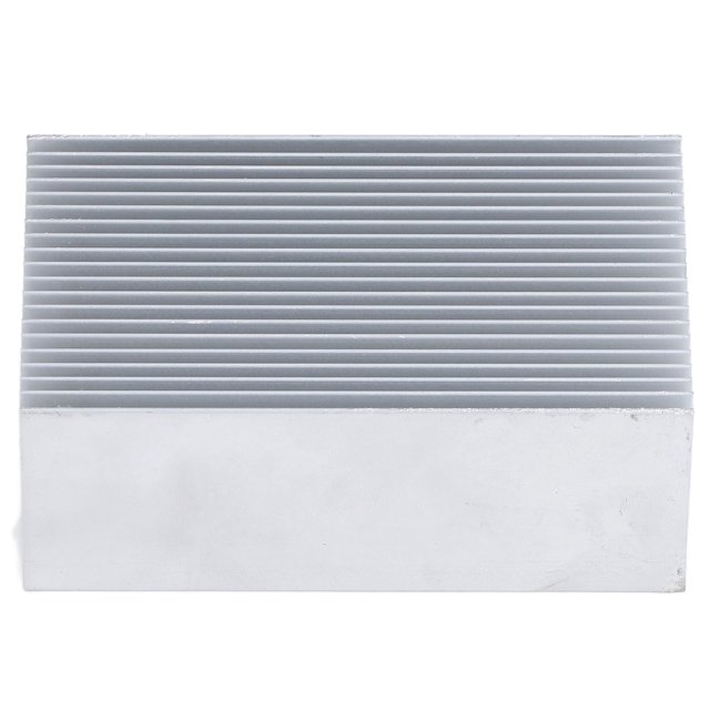 Aluminum Electronic Radiators, Aluminum Heat Sink Strong Practicability Anodic Oxidation Treatment Wear Resistance For Replacement Without Adhesive