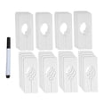 thumbnail image 4 of 30pcs Clothing Rack Size Rack Dividers Hangers Clothes Organizers with Marker Writable Closet Dividers for Sorting Clothes Size Cloth Store, 4 of 8