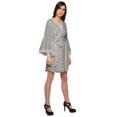 thumbnail image 3 of Moomaya Printed Robe For Women Dressing Gown Short Cotton Summer Bathrobe, 3 of 6