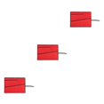 thumbnail image 4 of relayinert Convenient Tool Roll Up Pouch For Heavy Duty Wrench Storage Portable Durable red25  pack 3Set, 4 of 6