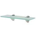 thumbnail image 1 of vidaXL Floating Shelf Glass 30x10 cm 8 mm, 1 of 3