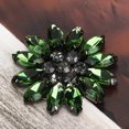 thumbnail image 3 of Clothing Accessories,  Glass Applique 2PCS Colorful Beautiful Appearance  For Amateurs For Professional Designers Red,AB Color,Yellow,Light Blue,Light Green,Peacock Blue,Dark, 3 of 8