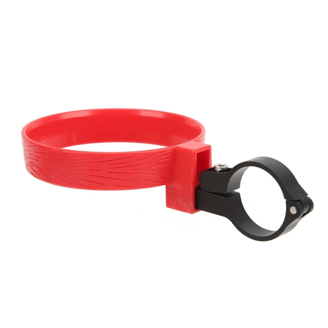 Electirc Bike Handlebar Cup Holder, Integrated Design CNC Process Bike Tea Cup Holder Firm For Cycling Red