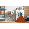 thumbnail image 2 of Ahgly Company Tapis d'Intérieur Rectangulaire Transitionnel Orange Rouge Orange Lavable à la Machine, 2 Pieds x 4 Pieds, 2 of 7