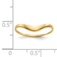 thumbnail image 2 of 14K Yellow Gold Polished Dome Ring, 2 of 2