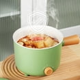 thumbnail image 4 of CUITING Electric Cooking Pot Multifunctional Non Stick Electric Cooking Pot 2 Gear Mini Hot Pot Cooker with Handle Electric Hot Pot Suitable for Dorm Small Families Apartments Hotel, 4 of 9