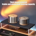 thumbnail image 4 of mtvxesu Wooden Monitor Riser Stand with Storage Shelf for Office Desk, Ergonomic Computer Stand with Spacious Surface, 30X20X8Cm, 1 Pc, 4 of 6