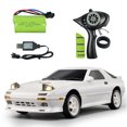 thumbnail image 1 of LDRC LD1802 RX7 RC Car 1/18 Full Scale 2WD RC Drift Car With LED Lights Rechargeable Drift Vehicles For Children Gifts, 1 of 8