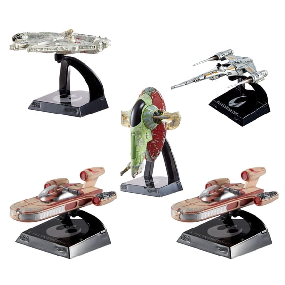 Ensemble Hot Wheels Star Wars Starships Select Réplique haut de gamme